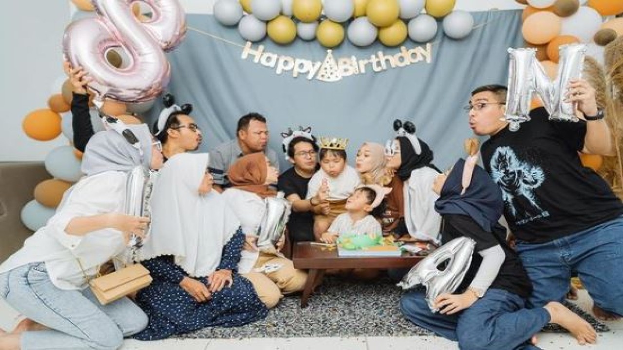 Ayus Sabyan dan Ririe Fairus rayakan ultah anak. (net)