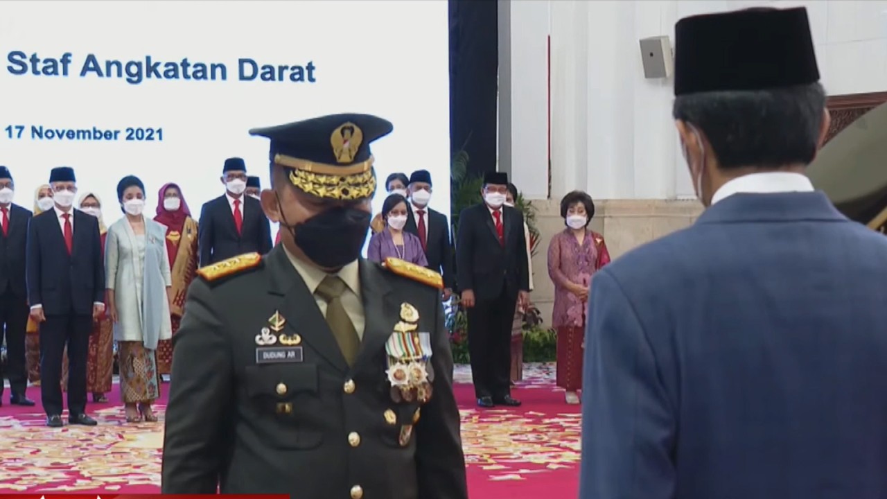 Dudung Abdurachman dilantik jadi KSAD/ist