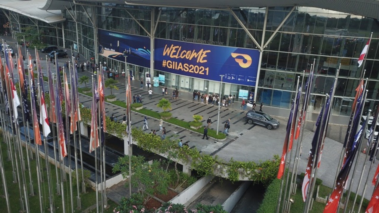 GIIAS 2021 sukses menarik minat pengunjung. (Istimewa)