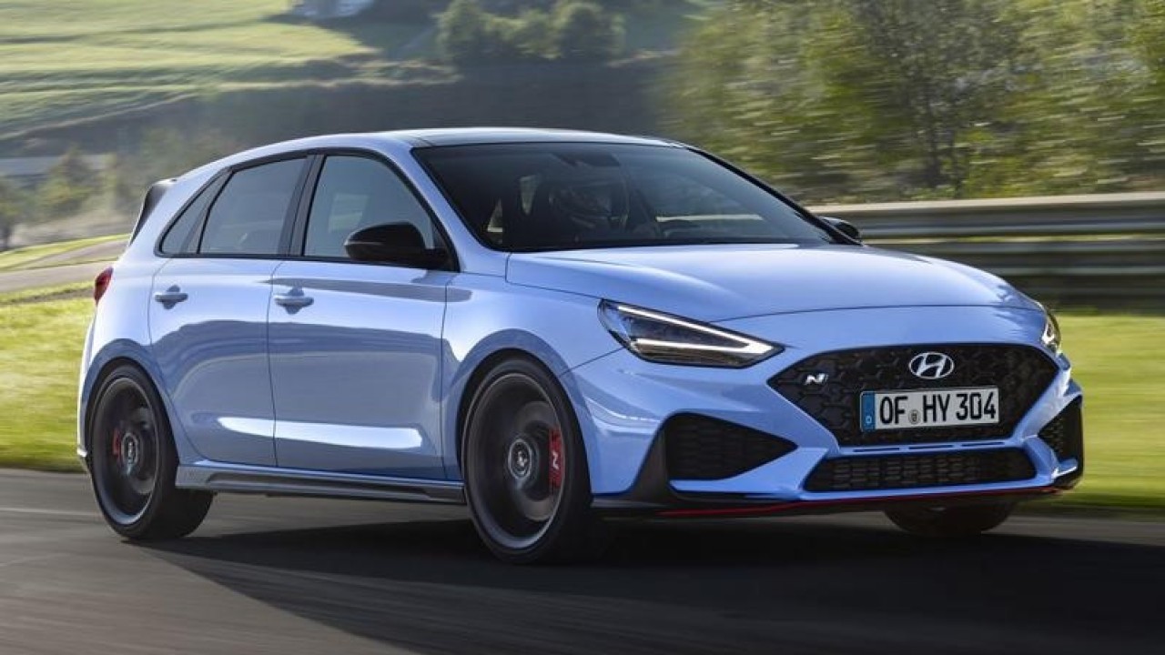 Ilustrasi Hyundai i30 N. (AutoWeek)
