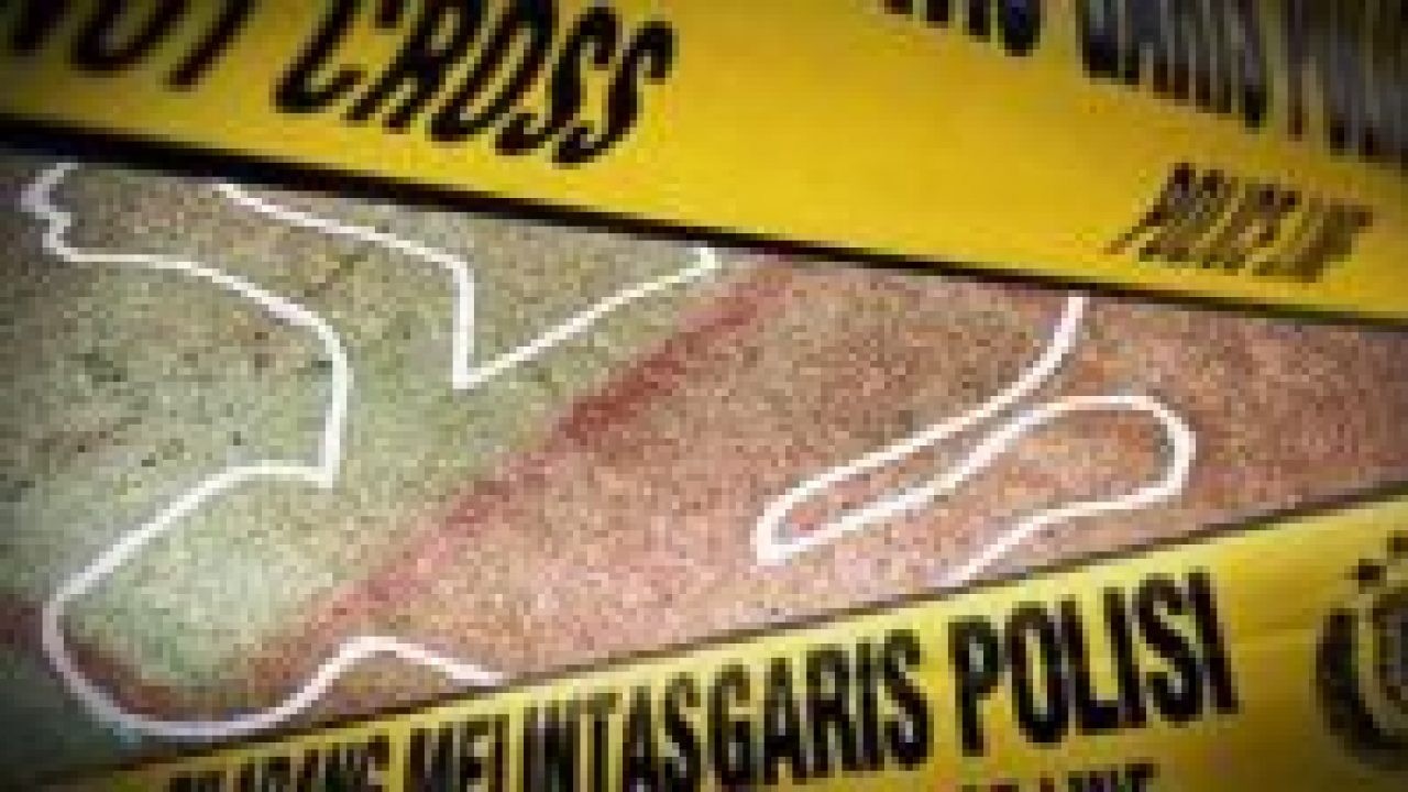 Ilustrasi garis polisi di tempat kejadian perkara/ist