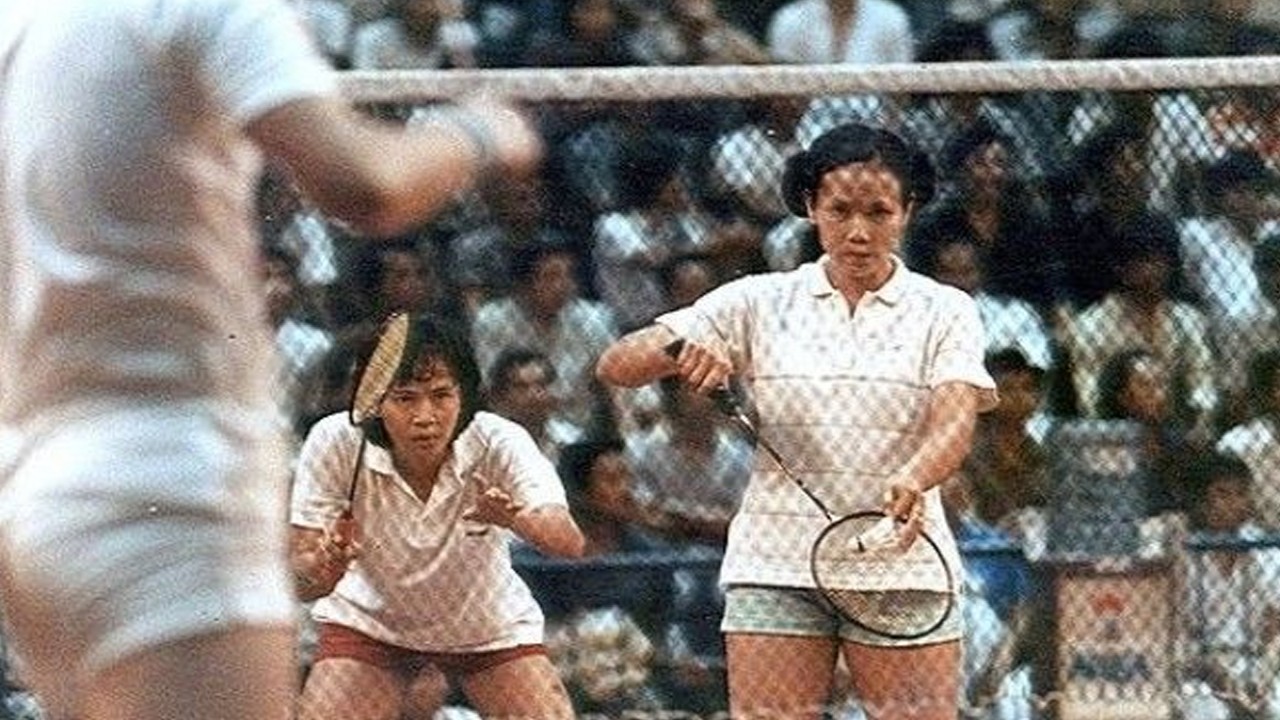 Imelda Wiguna berpasangan dengan Verawaty Fajrin (popbela.com)