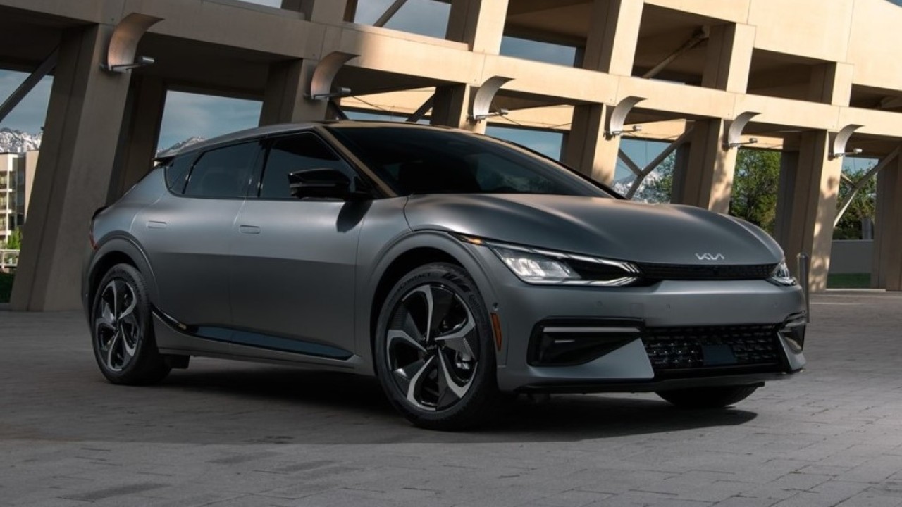 Kendaraan listrik Kia EV6. (Istimewa)