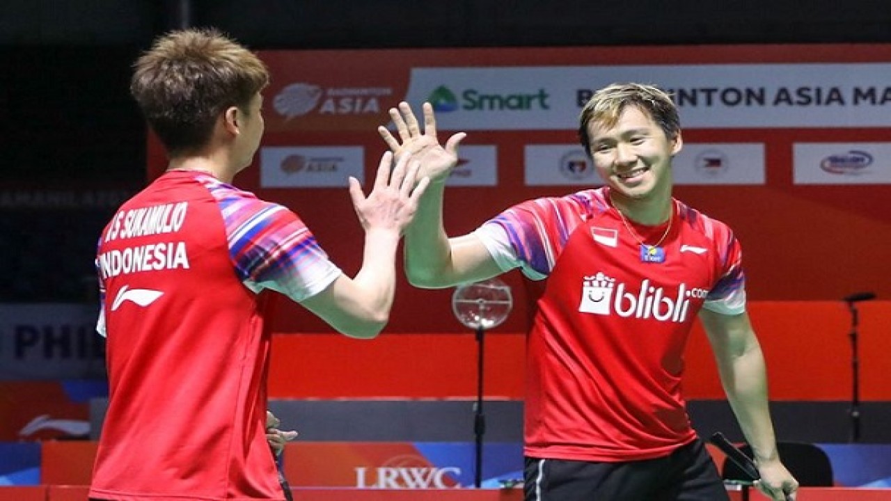 Kevin Sanjaya Sukamuljo dan Marcus Fernaldi Gideon