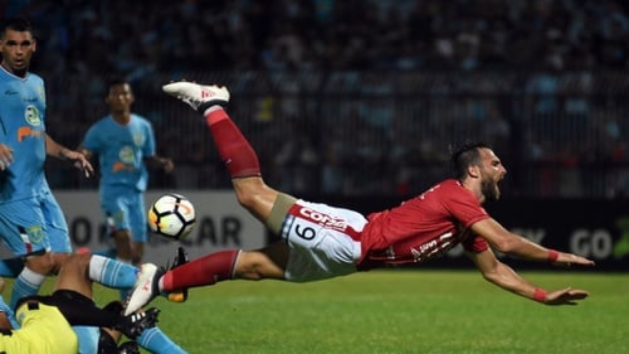 Laga Bali United vs Persela / Foto: antara