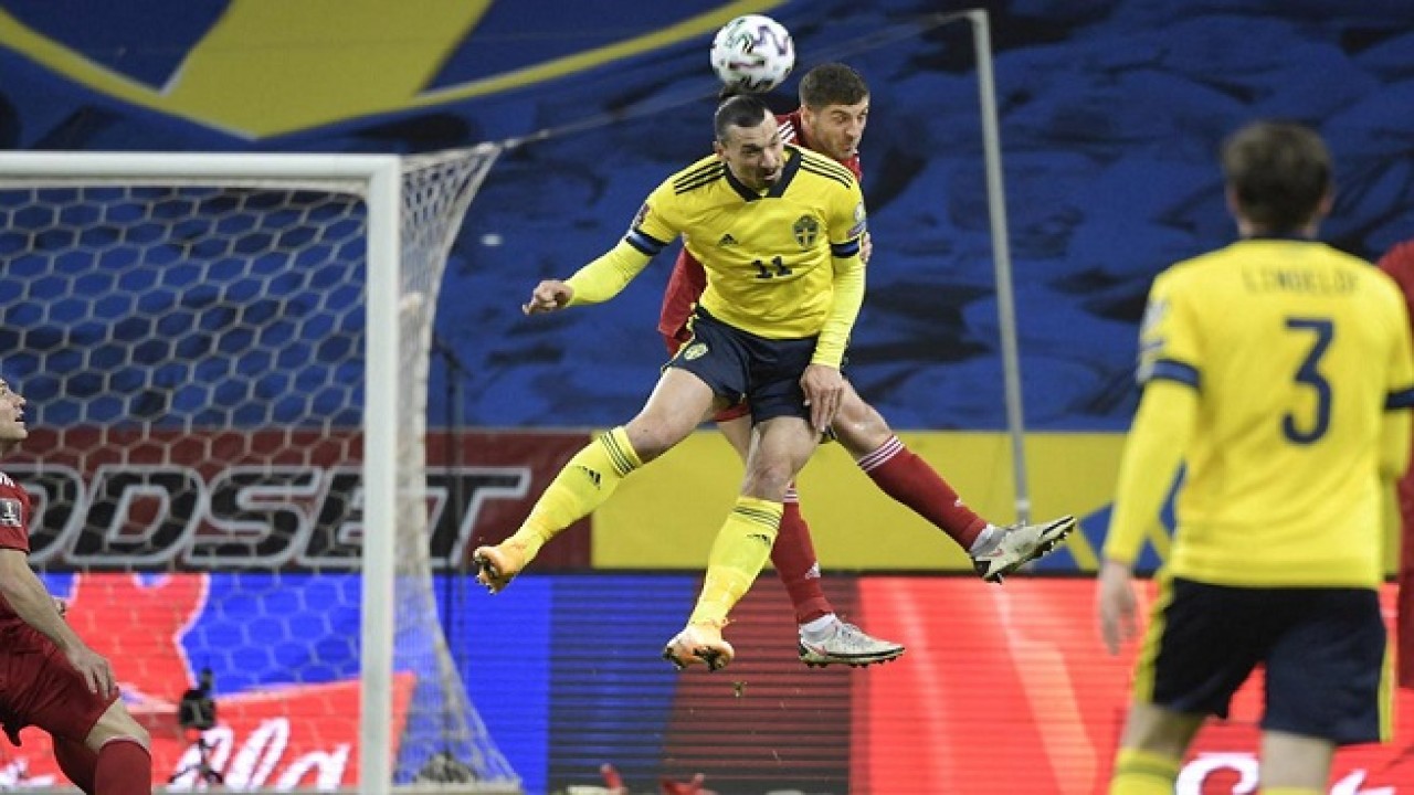 Laga Georgia vs Swedia