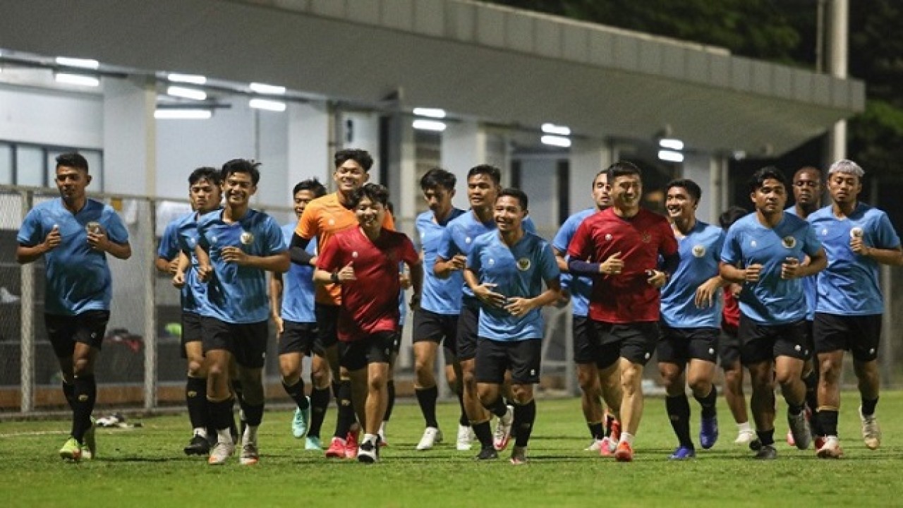 Latihan Timnas Indonesia