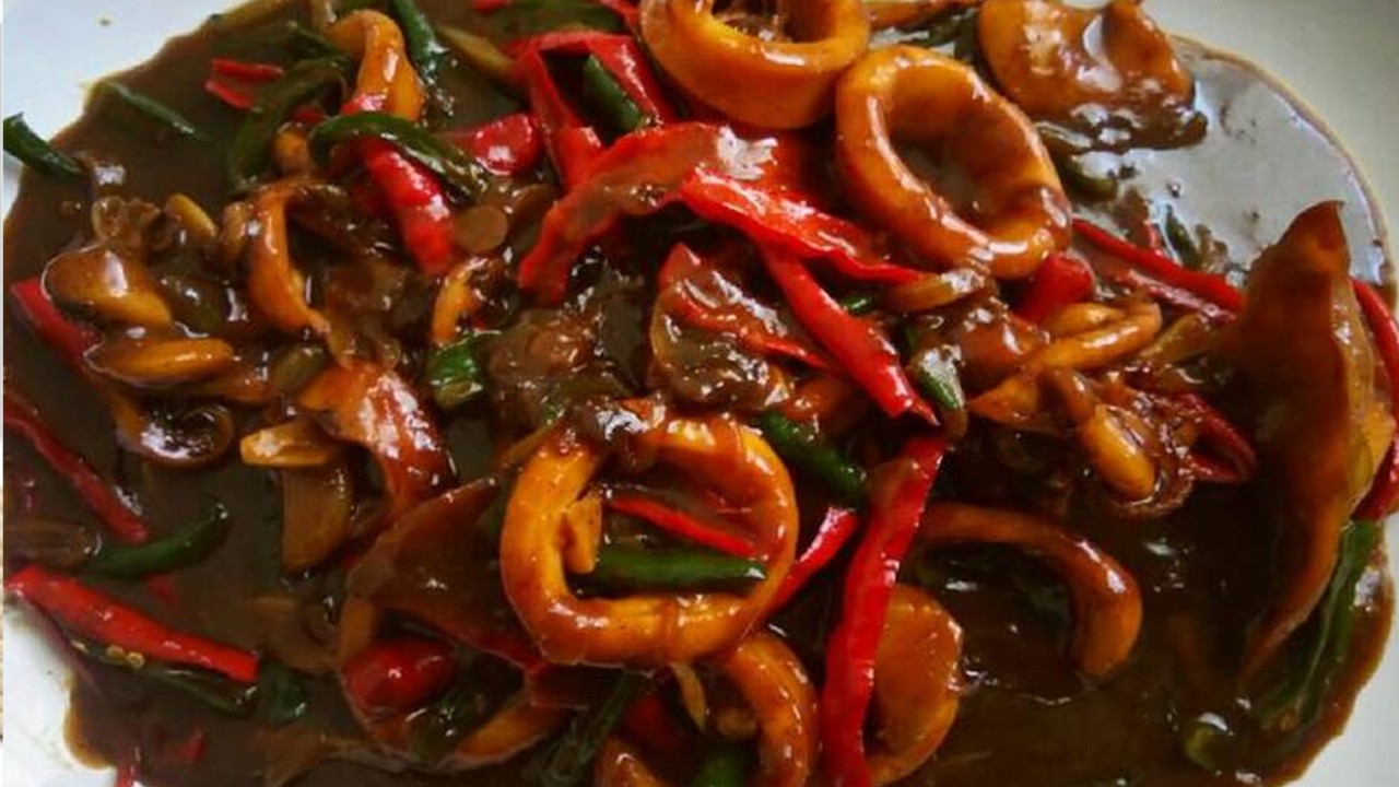 Masakan cumi ladang hitam (cookpad.com)