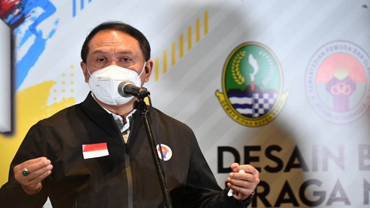 Menteri Pemuda dan Olahraga (Menpora) Zainudin Amali