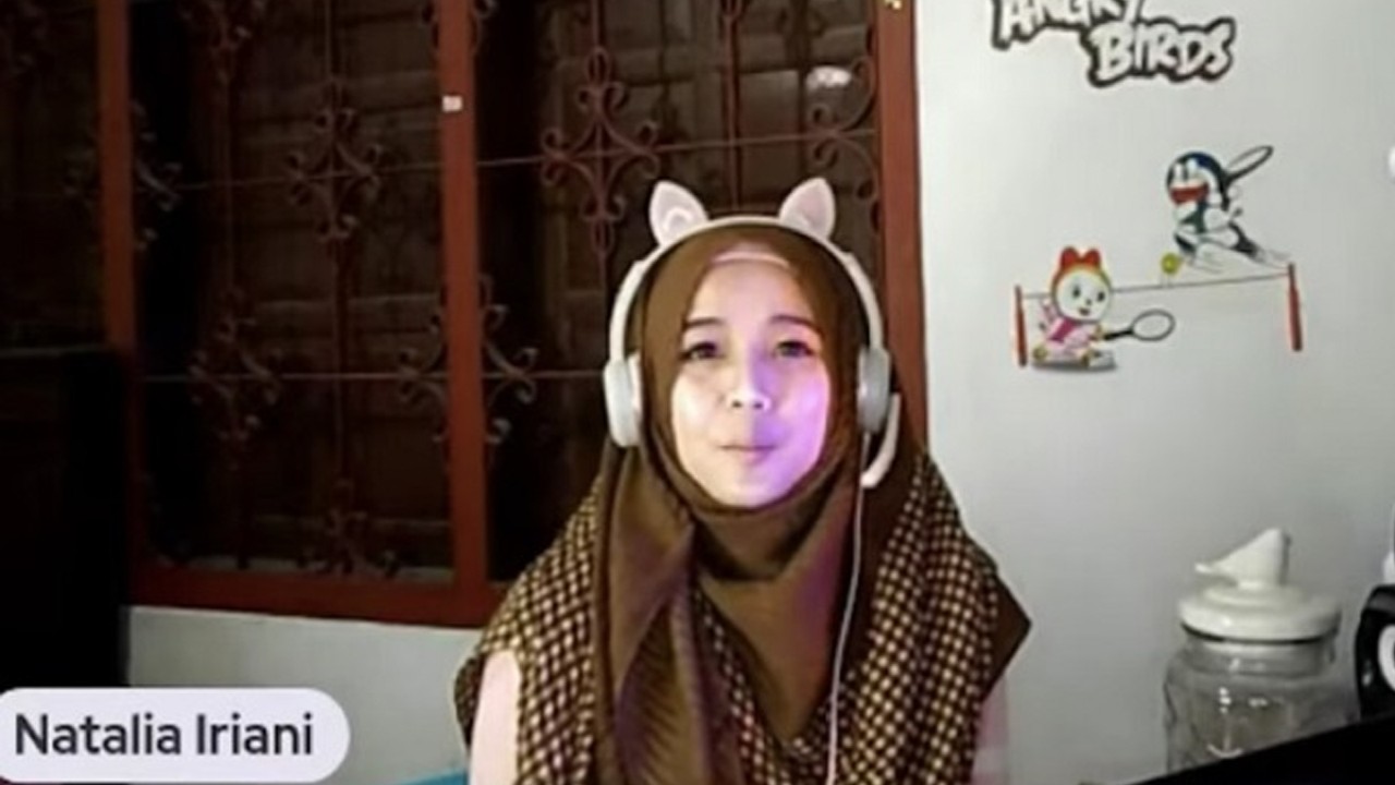 Natalia Iriani (tangkapan layar youtube)