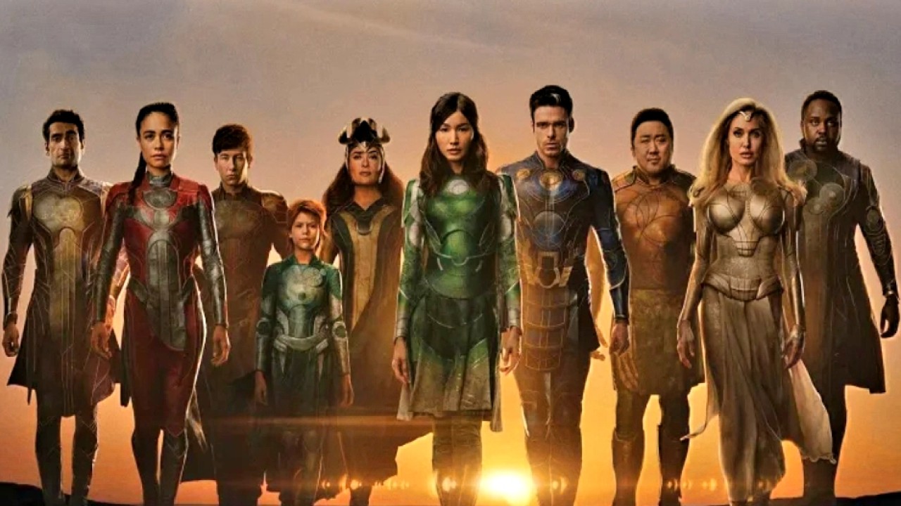 Poster film Eternals. (net)