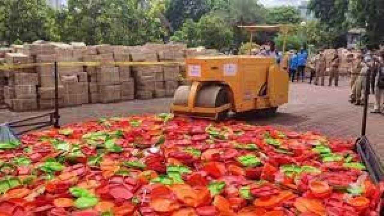 Ratusan ribu produk melamin buatan China dimusnahkan/ist