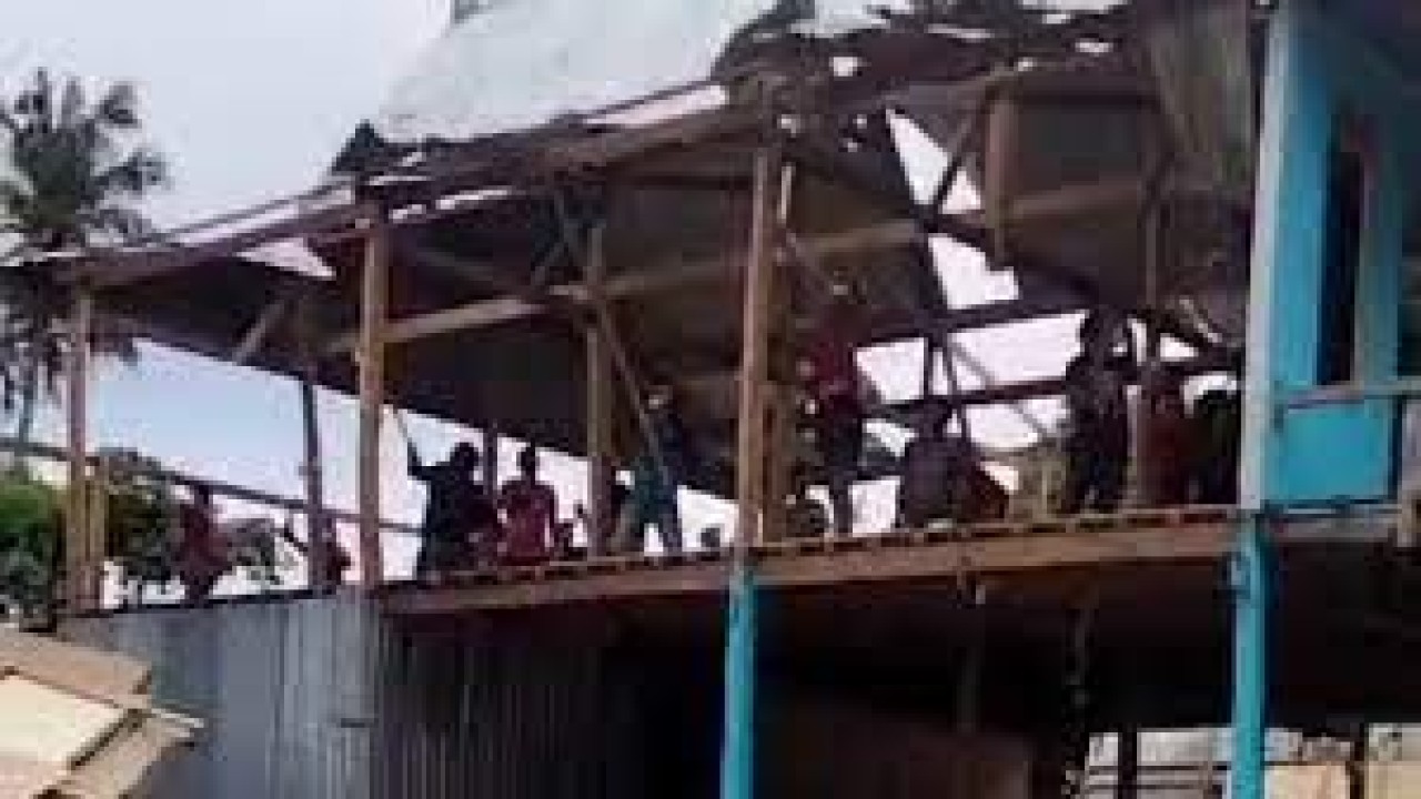 Rumah warga dibongkar karena beda pilihan di pilkades/ist