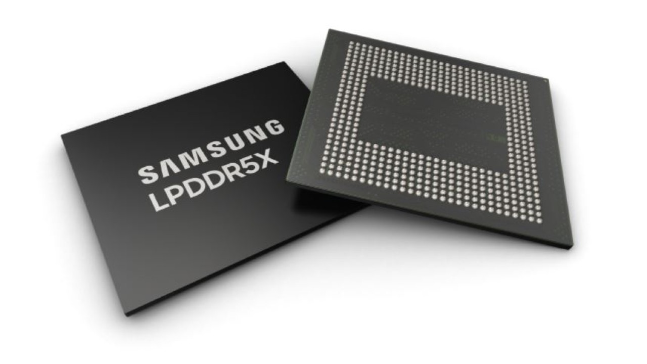 Samsung LPDDR5X. (The Korea Herald)
