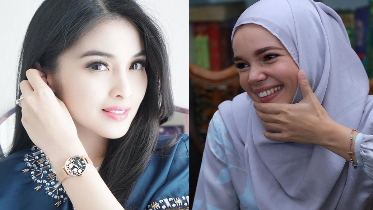 Sandra Dewi dan Dewi Sandra (kolase)