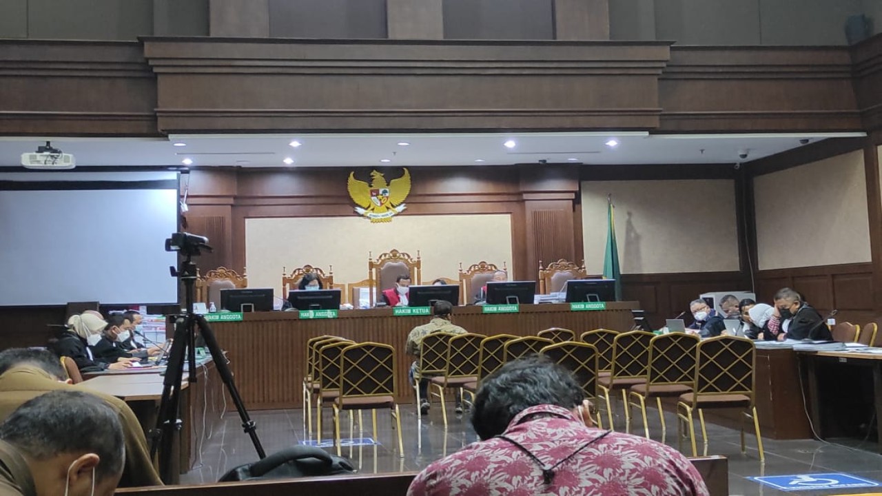Sidang kasus dugaan korupsi PT Asabri.
