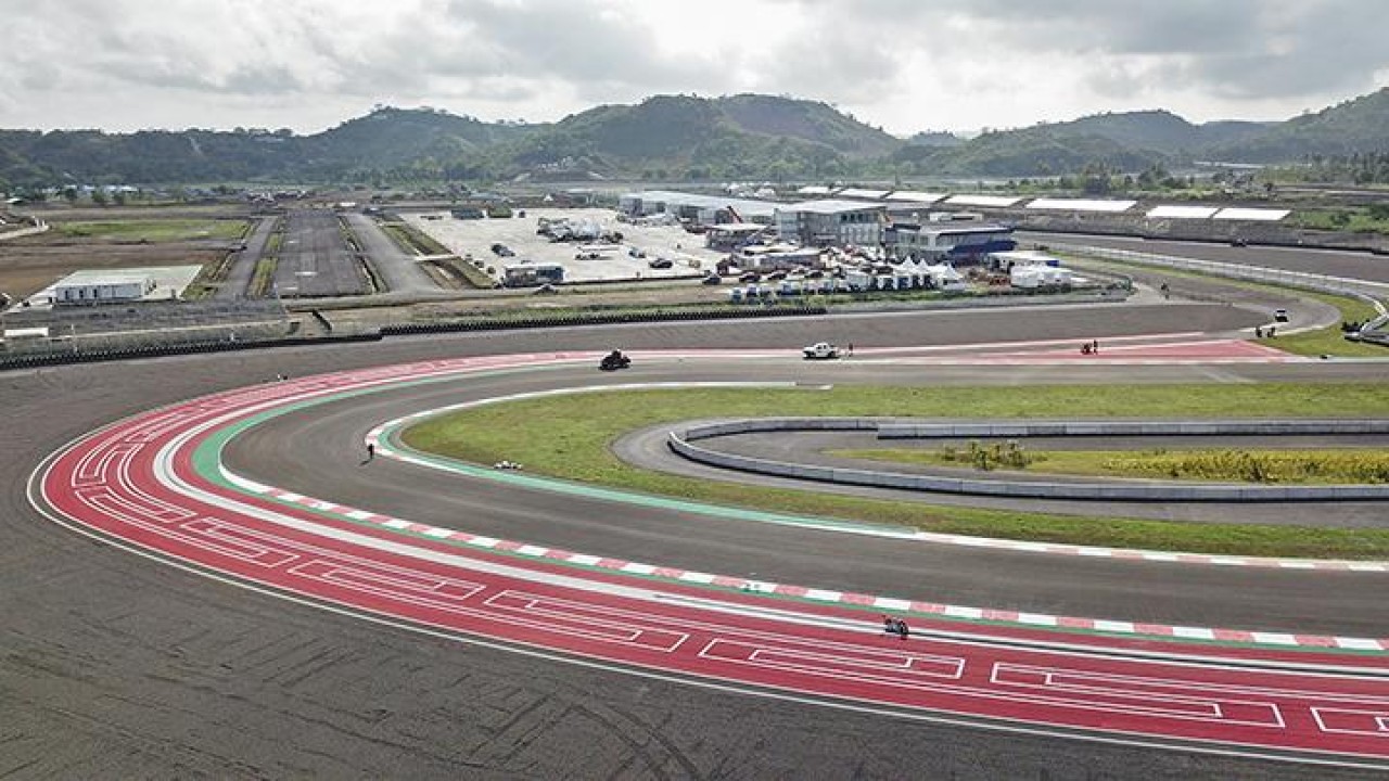 Sirkuit Mandalika. (Net)