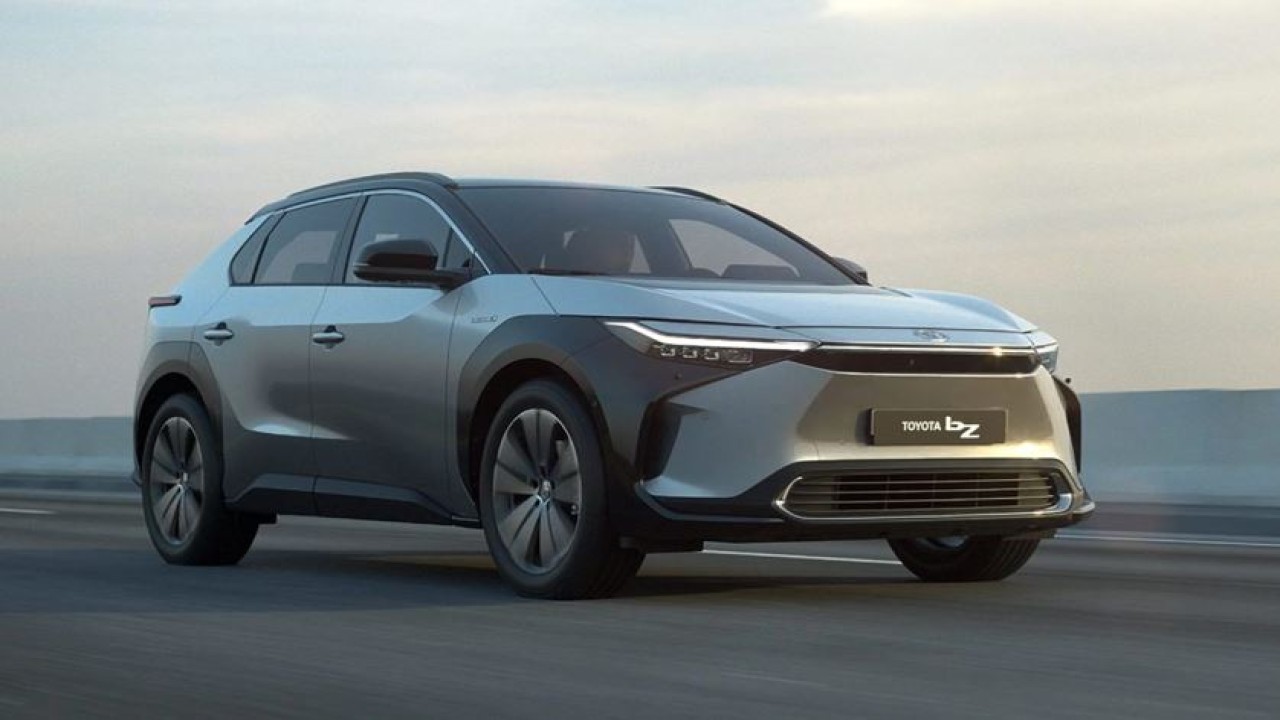 Kendaraan listrik Toyota bZ4X. (Gizmochina)