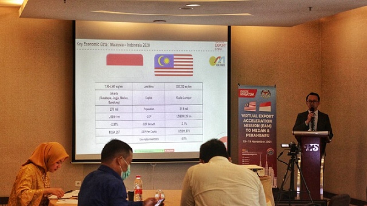 Virtual Export Accelaration Mission to Medan dan Pekanbaru tanggal 15-19 November 2021
