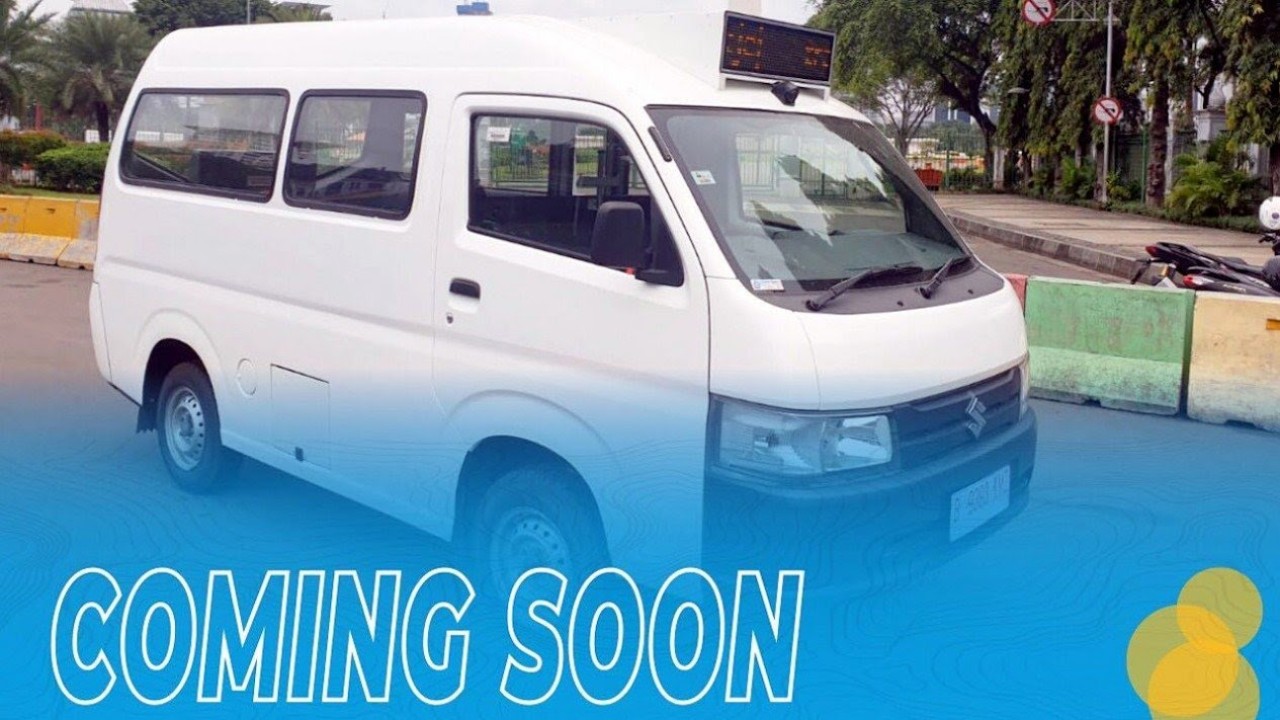 Angkot canggih milik Pemprov DKI.