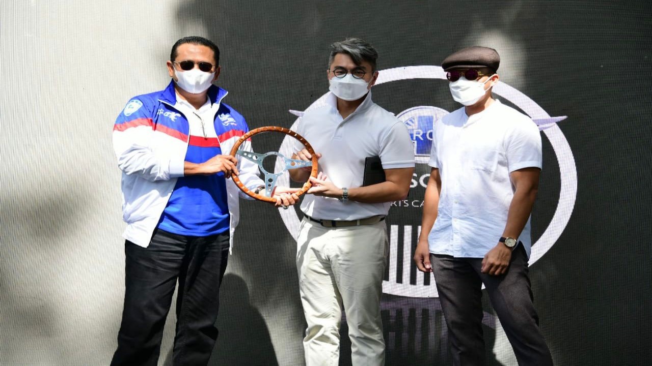 Bamsoet dan Komunitas Morgan Sports Car Club.