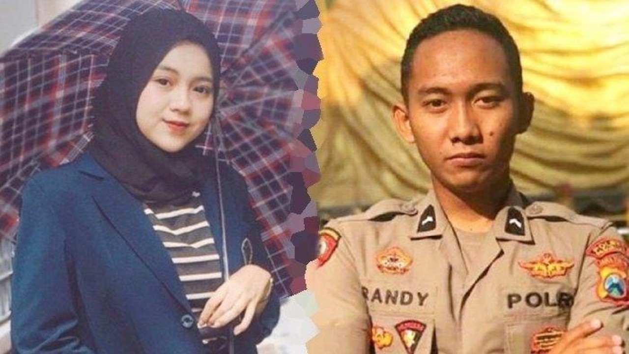 Bripda Randy Bagus dan Novia Widyasari. (Net)