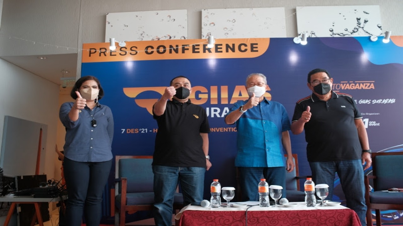 GIIAS 2021 Surabaya siap dibuka resmi pada 8 Desember. (Istimewa)