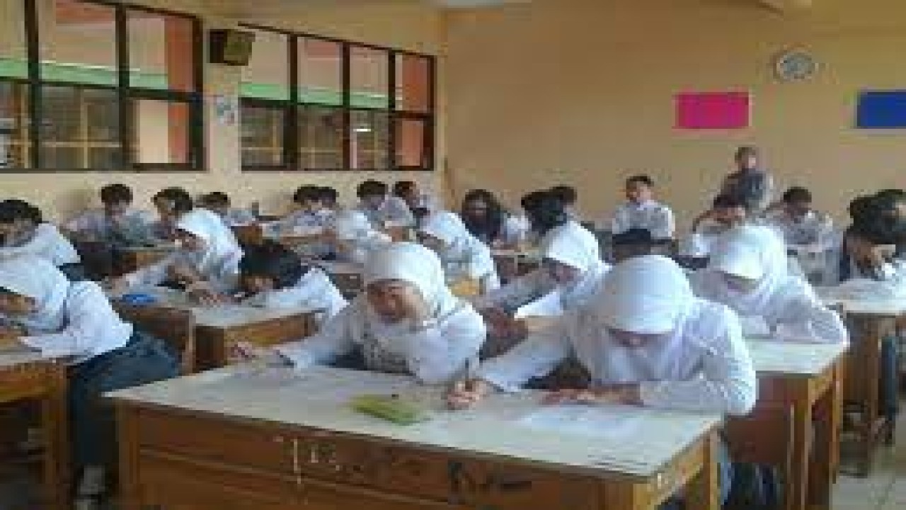 Ilustrasi para murid sedang serius belajar di sekolah/ist