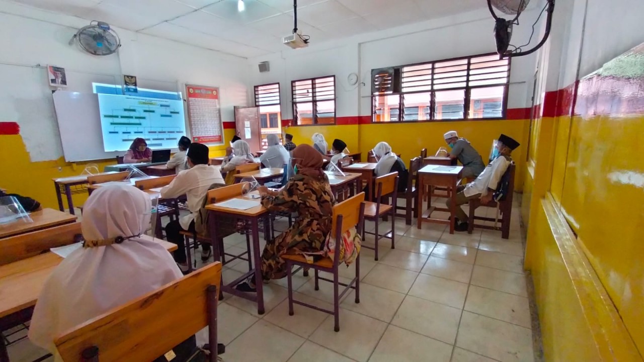 Ilustrasi suasana di dalam kelas /ist