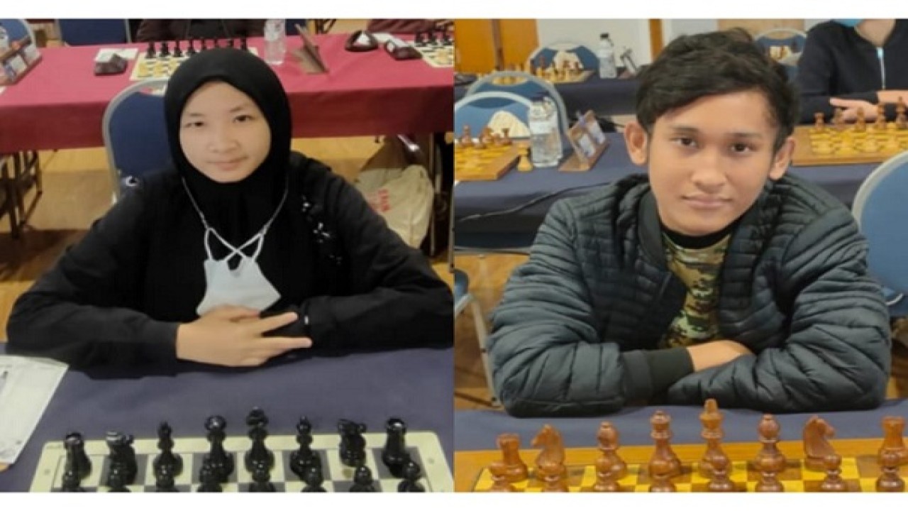 IM Gilbert Elroy Tarigan dan WIM Ummi Fisabilillah