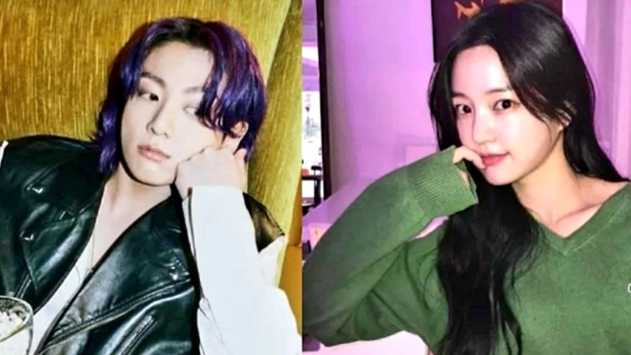 Jungkook BTS dan Lee Yoo Bi. (net)