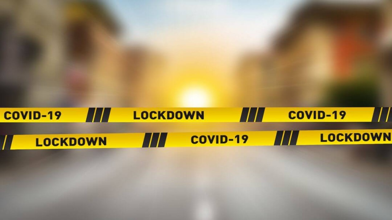 Ilustrasi lockdown. (Net)