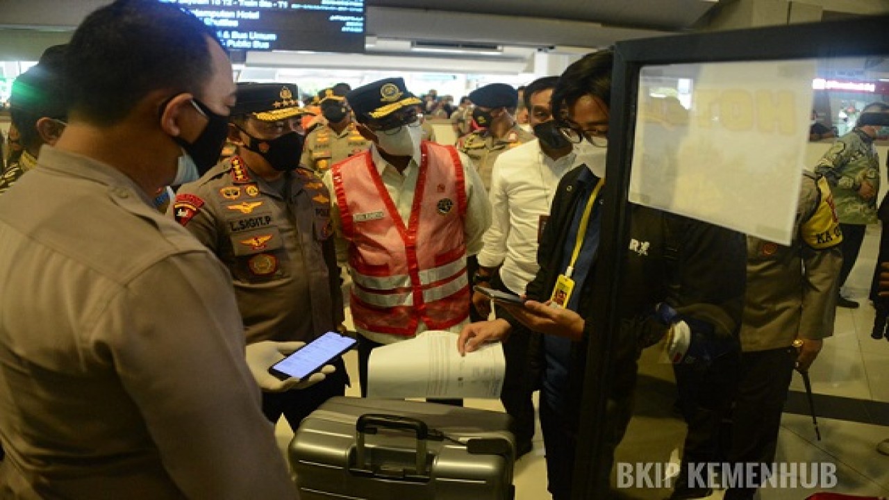 Menhub di Cek Bandara Soekarno-Hatta