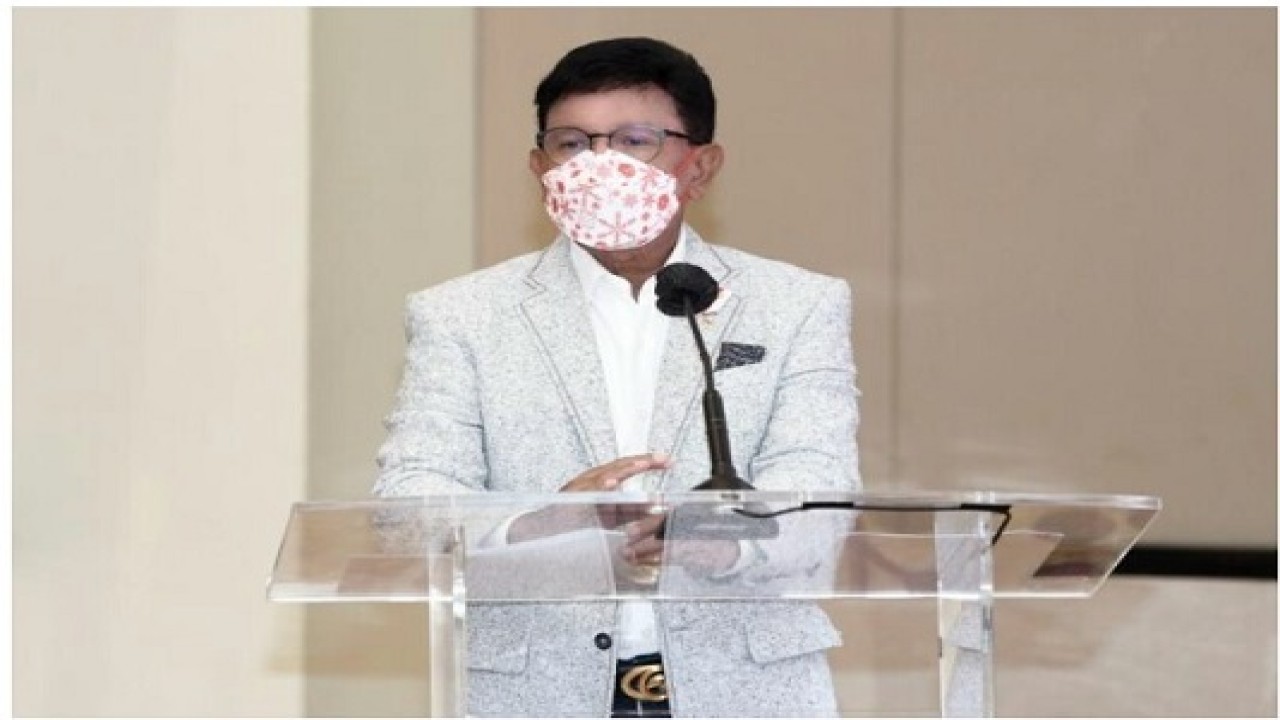 Menteri Komunikasi dan Informatika Johnny G. Plate