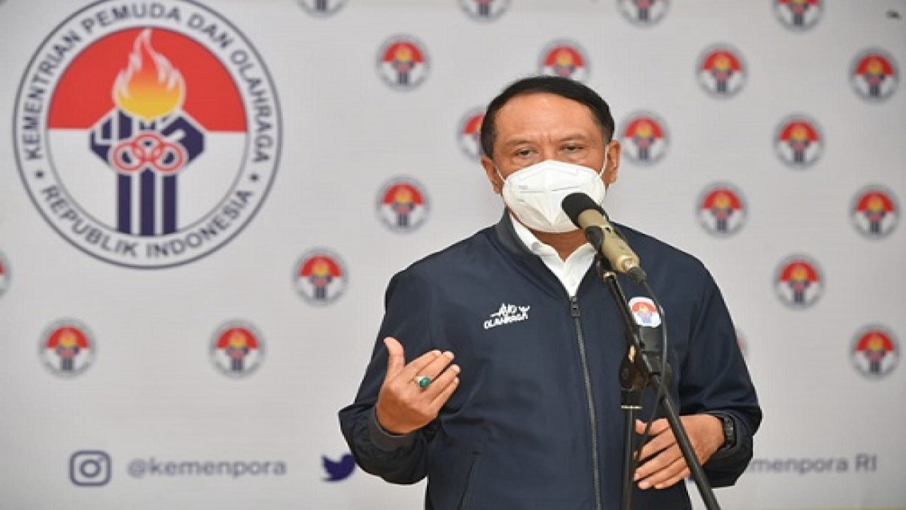 Menteri Pemuda dan Olahraga (Menpora) Zainudin Amali