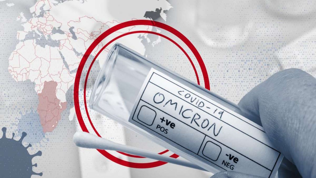 Ilustrasi Covid-19 varian Omicron. (Istimewa)