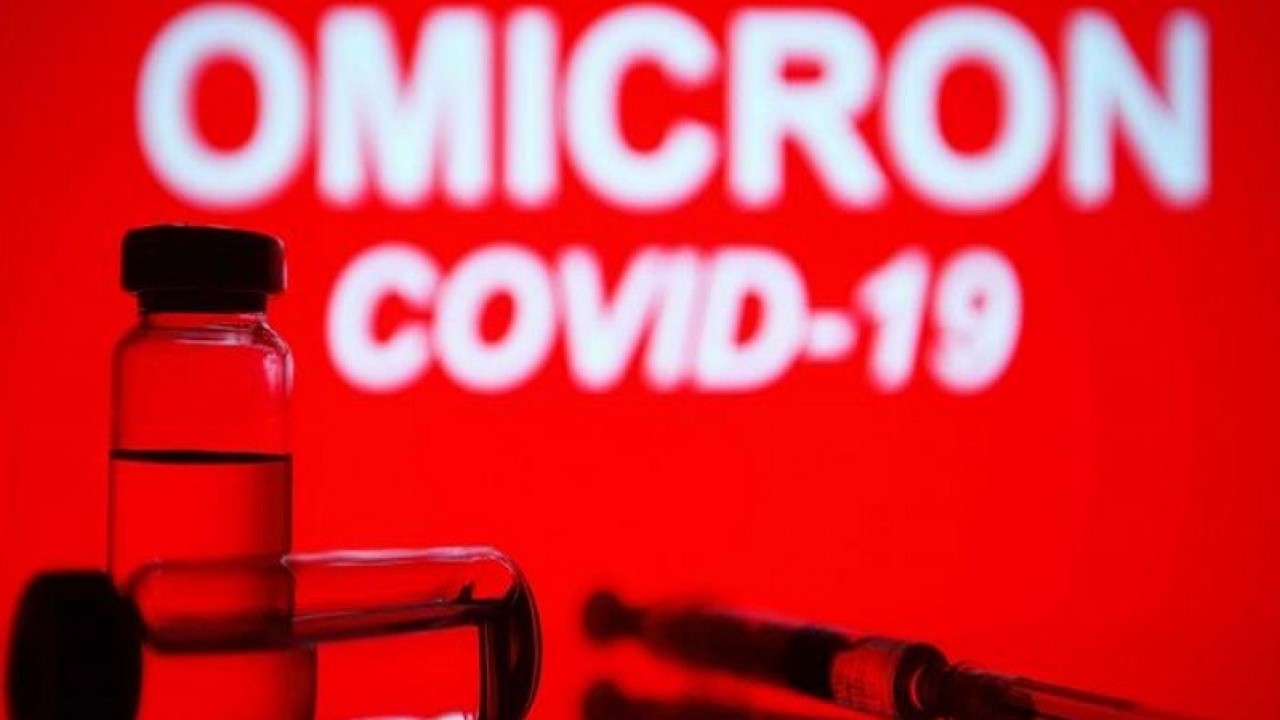 Ilustrasi Covid-19 varian Omicron. (DW.com)