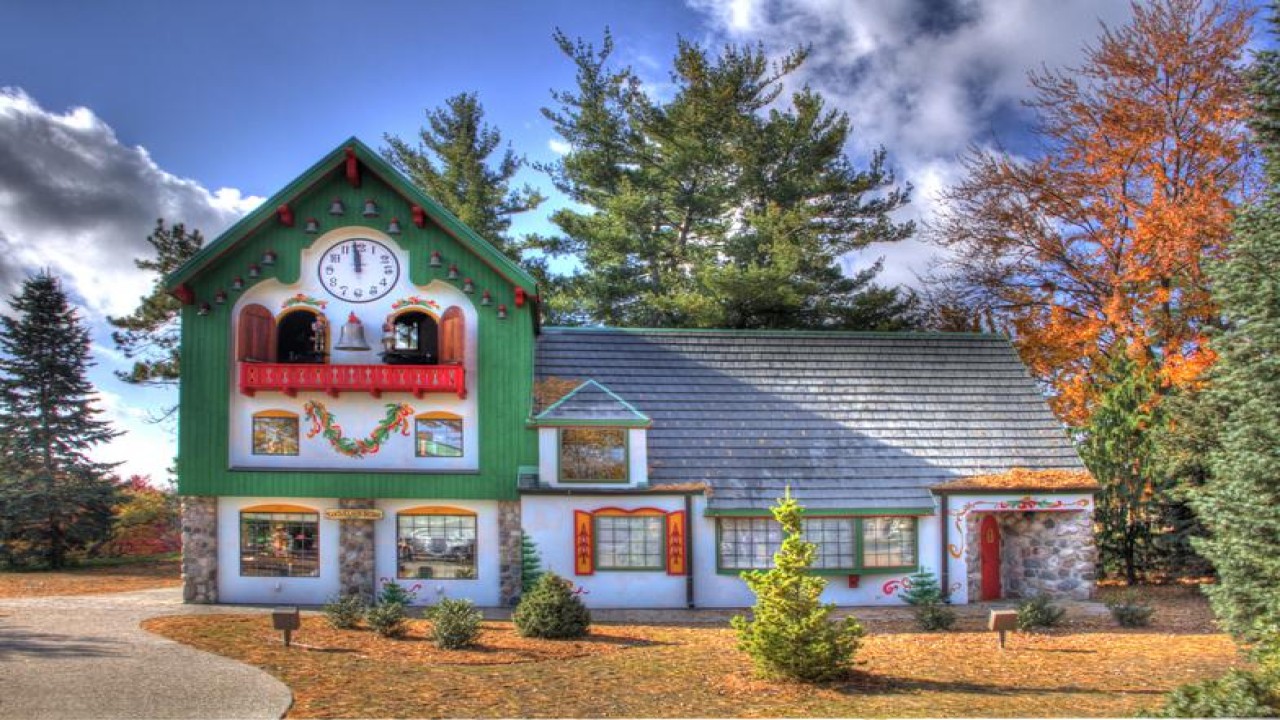 Sekolah sinterklas 'The Charles W. Howard Santa Claus School'. (Istimewa)