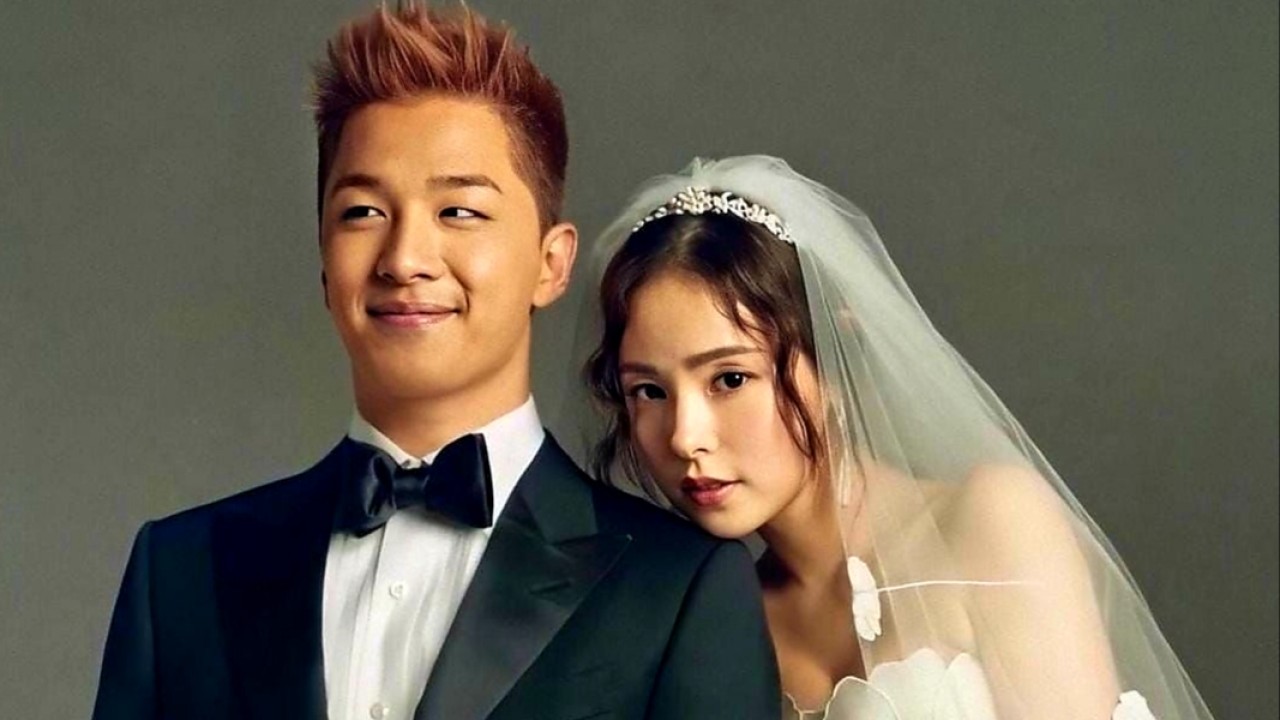 Taeyong BIGBANG dan istri. (net)