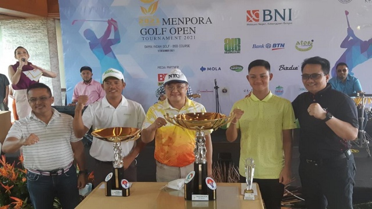 Turnamen Golf Piala Menpora 2021