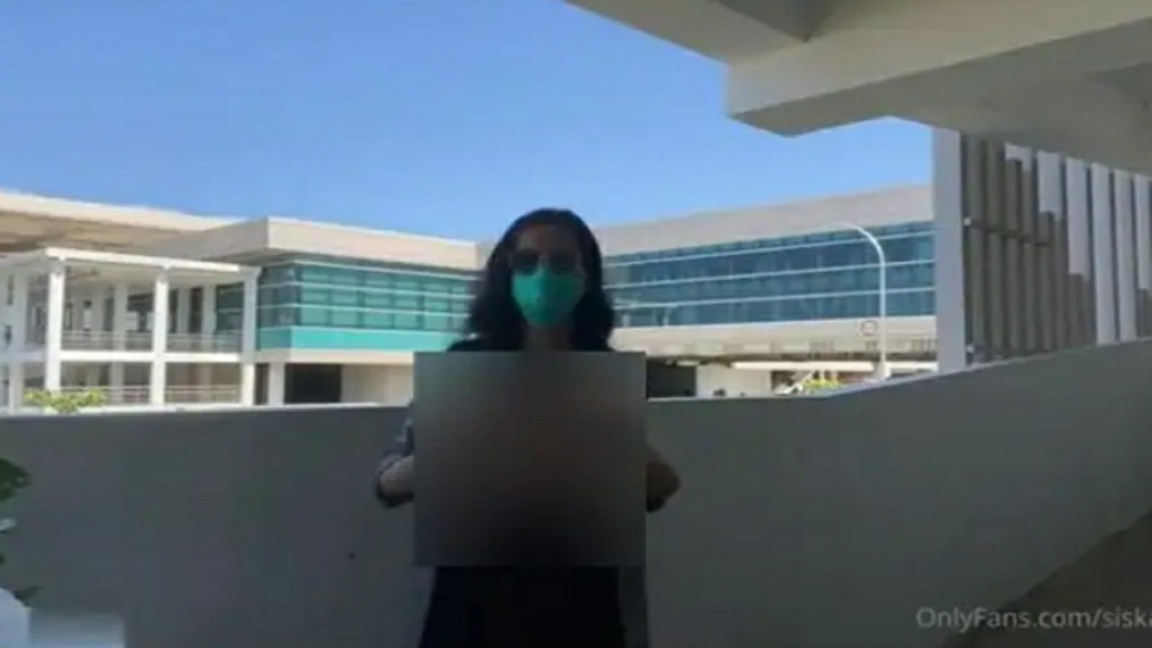 Wanita diduga pelaku pamer payudara dan kemaluan di Bandara Yogya ditangkap polisi/ist