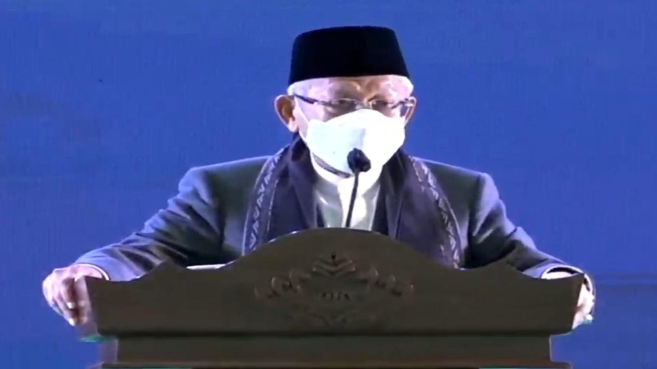 Wapres KH Ma'ruf Amin secara resmi menutup Muktamar ke-34 NU di Lampung/ist
