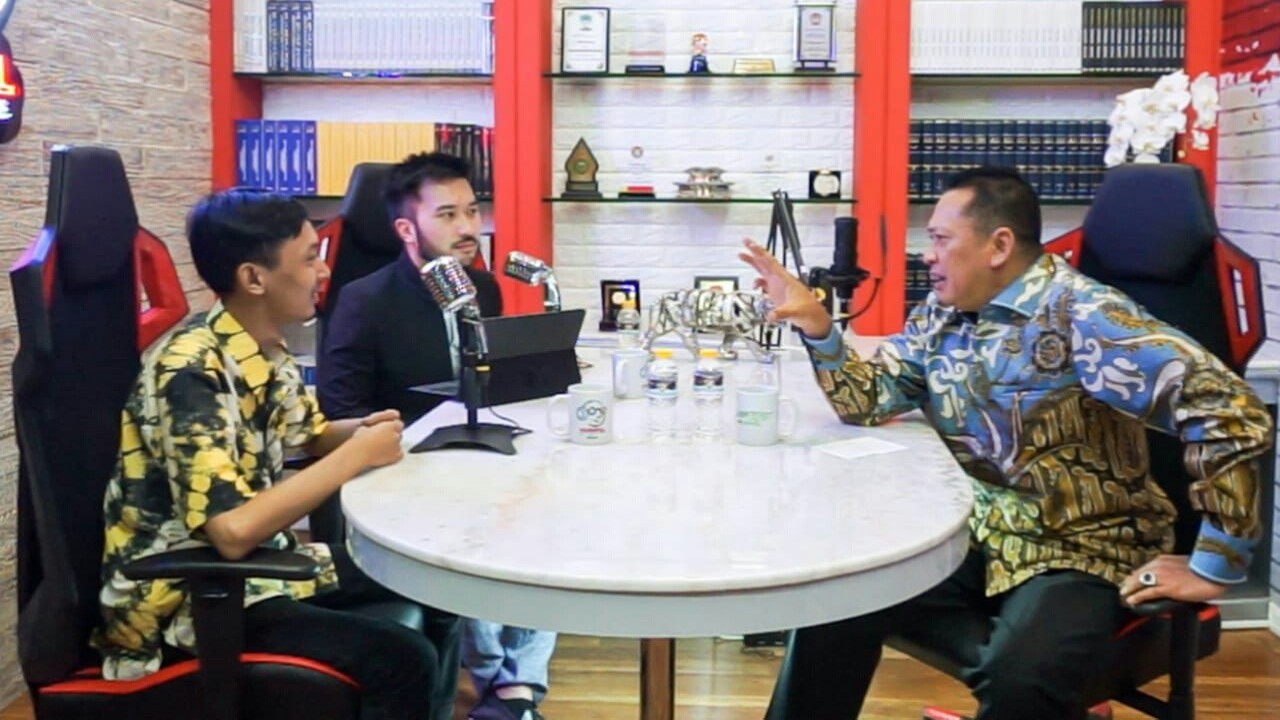 Bamsoet dan Ghozali Everyday.