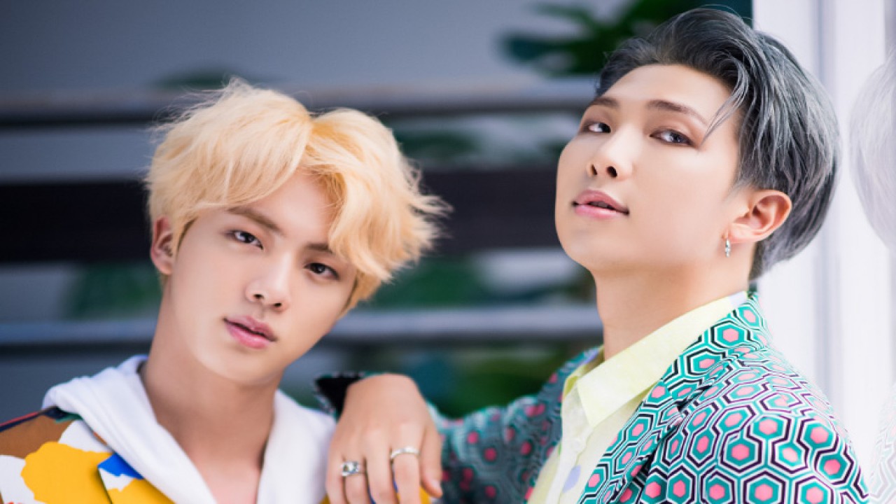 RM dan Jin BTS sudah pulih dari Covid-19. (Istimewa)