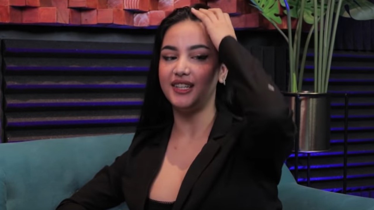 Cassandra Angelie. (Tangkapan layar YouTube Lingga Ferdyan)