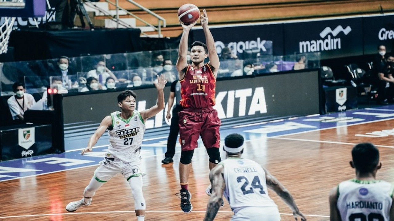 IBL 2022 laga Bali United vs Pacific