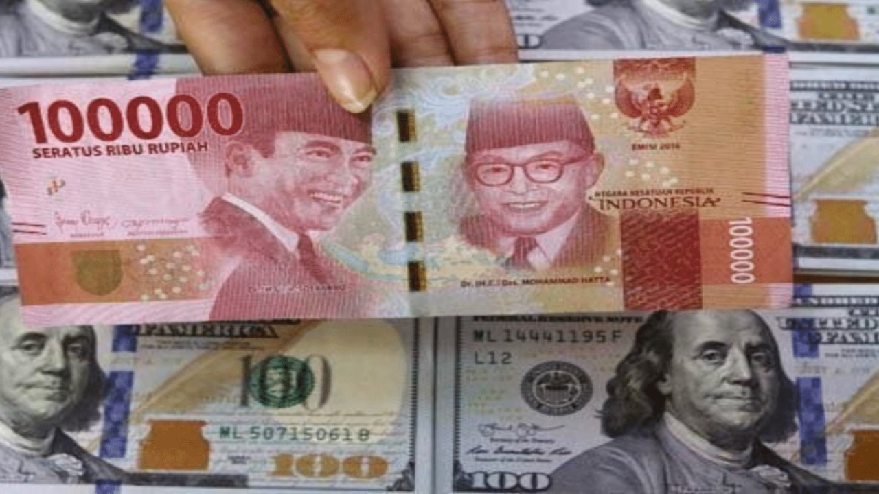 Ilsutrasi mata uang rupiah dan dolar AS/ist