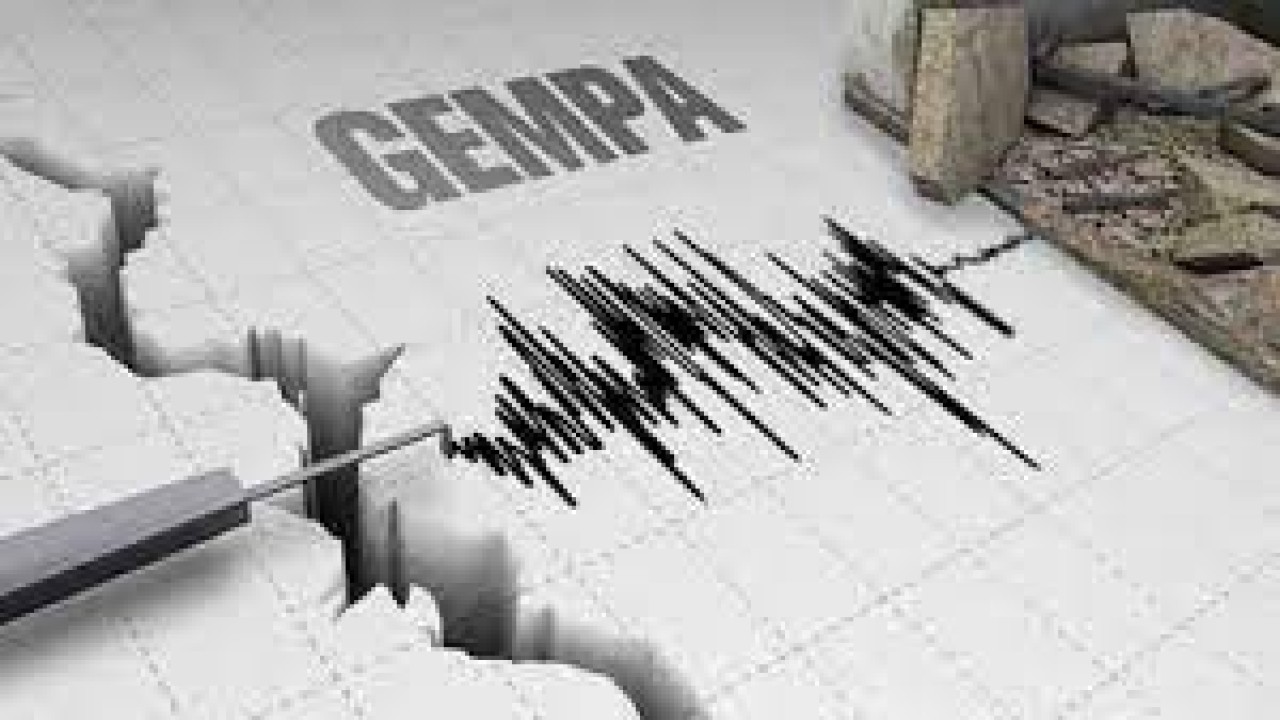 Ilustrasi alat pencatat kekuatan gempa/ist