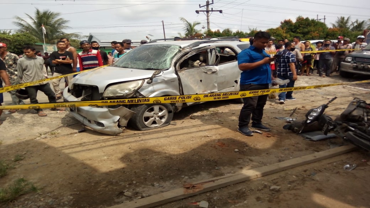 Ilustrasi garis polisi dipasang di tempat kejadian perkara/ist