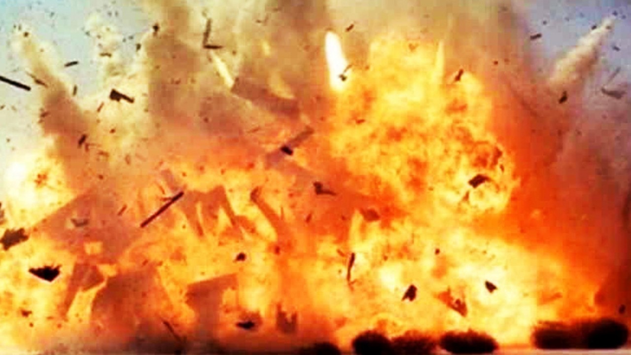 Ilustrasi ledakan bom/ist